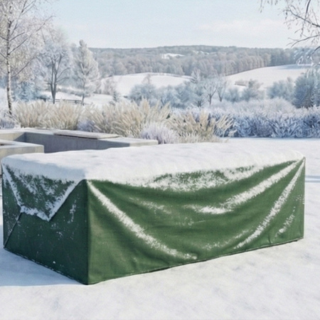 Pokrowiec na meble ogrodowe stół krzesła wodoodporny mocny 300x200x80cm XXL