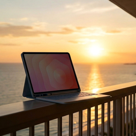 Etui klawiatura do Galaxy Tab A11+/A9+ CFA9P Blue