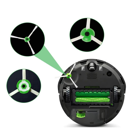 Zestaw wałki filtry szczotki do iRobot ROOMBA i7 i3 j7 E7 E5 i6 i5 - 18 el.