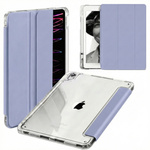 Puzdro Crystal na Apple iPad 10.9 10 2022 / iPad 11 A16 2025 Gen 10 11, fialové - ochranné so stojanom
