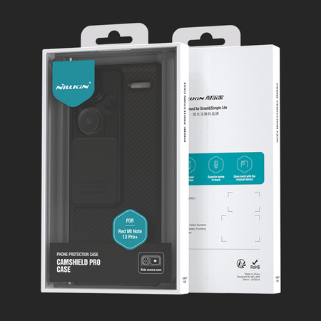Nillkin CamShield Pro Case for Redmi Note 13 Pro Plus 5G (Blue)