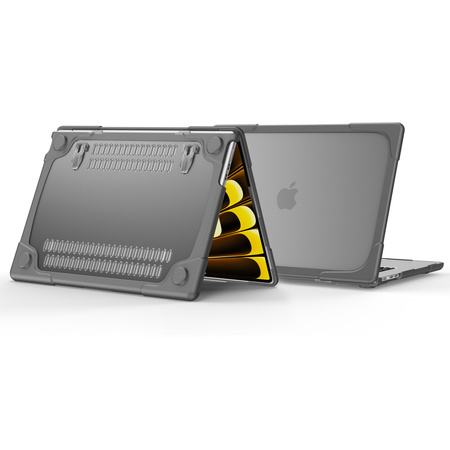 Puzdro na MacBook Air 13 M2 2022 / MacBook Air 13 M2 M3 2024 / MacBook Air 13 M2 M4 2025 / M5 2026 Rugged matné - ochranné