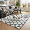 Dywan do salonu shaggy DECOR antypoślizgowy miękki puszysty modny 140x200 White Lantern