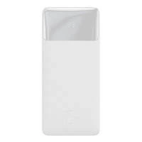 Baseus Bipow powerbank with display 10000mAh 15W white (Overseas Edition) + USB-A - Micro USB 0.25m cable white (PPBD050002)