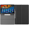 Puzdro Smart na Lenovo Yoga Tab YT s klapkou / Smart Tab, čierne - ochranné so stojanom