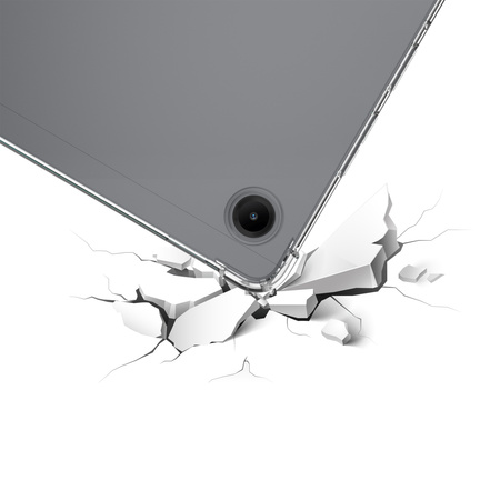 Puzdro na Galaxy Tab A11+ Plus 10.9 2025 A9+ Plus 2023 silikónové zadný kryt - ochranné so stojanom
