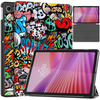 Puzdro grafické na Lenovo Tab 10.1 2025 s klapkou - ochranné so stojanom