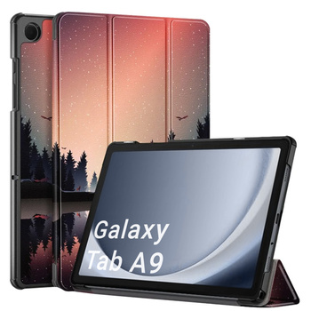 Puzdro grafické na Samsung Galaxy Tab A9 8 / Galaxy Tab A9 X110 - ochranné so stojanom