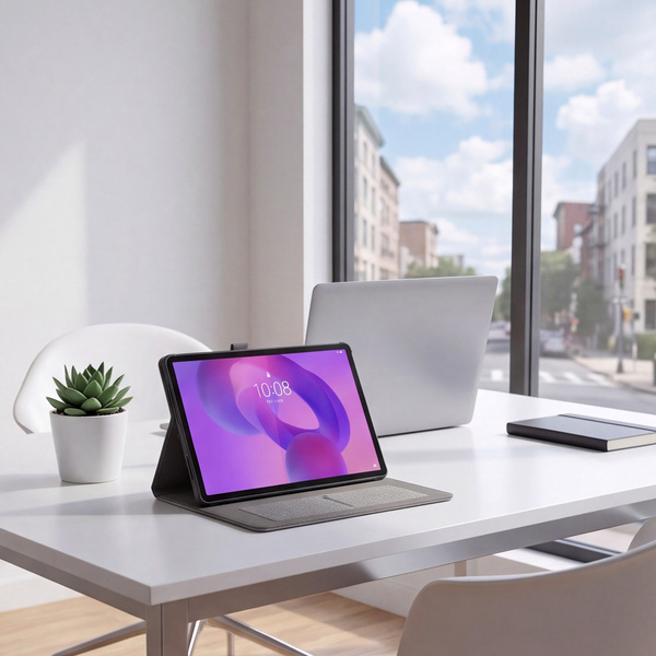 Etui z klapką do Lenovo Idea Tab 11" TB336FU TB336ZU ZAFR0378PL - szare