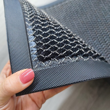 STRADO doormat 3d mesh under shoe door rubber mat 80x150 thick XL