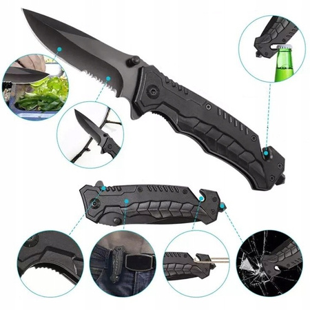 Zestaw survivalowy multitool niezbędnik SRV-PRO