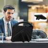 Puzdro FunColor na Lenovo Tab 10.1 2025, čierne - ochranné so stojanom, prístup k portom a tlačidlám