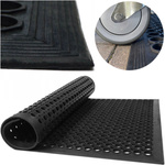 Perforated rubber floor mat 60x90cm - PRF6