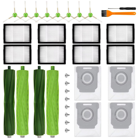 Zestaw worki filtry HEPA szczotki iRobot ROOMBA i7 i3 j7 E7 E5 i6 i5 26 el.