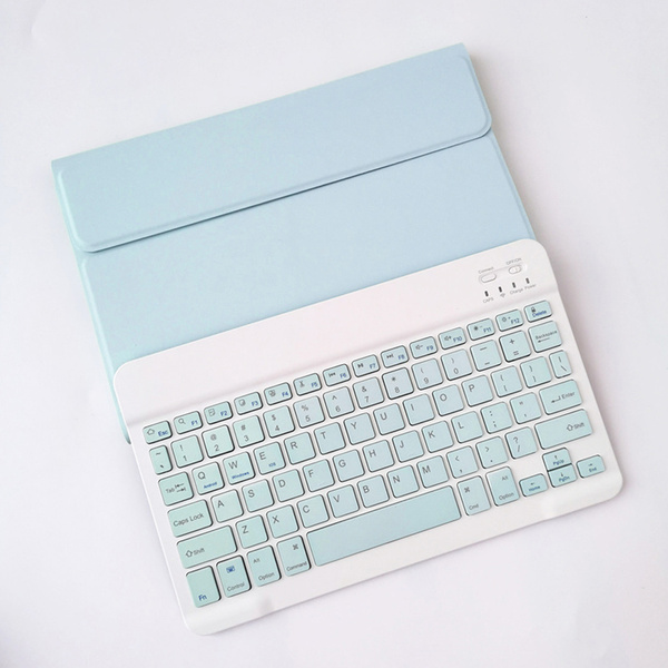 Bluetooth Keyboard Case for Lenovo Tab P12 TB-370 (Blue)