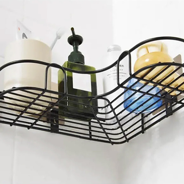Strado corner bathroom shelf for shower