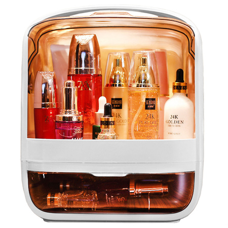 Compact casket organizer NELA for jewelry and cosmetics practical container with compartments