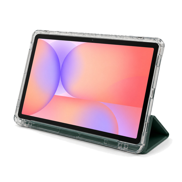Etui do Galaxy Tab S10 Lite 10.9/ S10 FE/ S9 FE/ S9/ S8 z miejscem na rysik - zielone