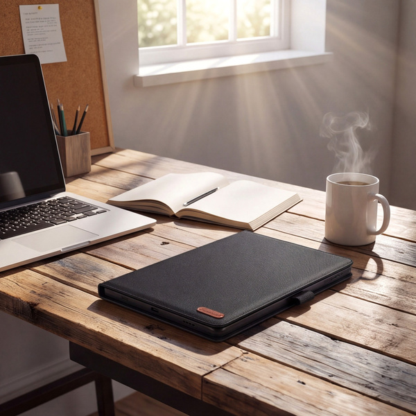 Etui z klapką do Lenovo Idea Tab 11" TB336FU TB336ZU ZAFR0378PL - czarne