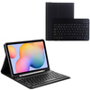 Etui z klawiaturą Bluetooth do Galaxy Tab S6 Lite 10, czarne - ochronne z podstawką