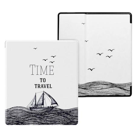 Etui graficzne Smart Case do Kindle Oasis 2019 (Time to Travel)