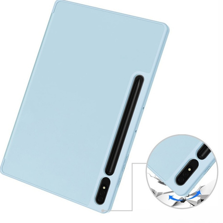 Etui Smart pencil TPU do Samsung Galaxy Tab S10 Plus (Niebieskie)