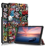 Etui Graficzne do Samsung Galaxy Tab A7 Lite 8.7 T220 T225 - ochronne z podstawką, dostęp do portów i przycisków