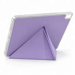 Etui Origami do Apple iPad Air 11 M4 M3 M2 2026/ 25/ 24 gen 8/7/6 z klapką - fioletowe