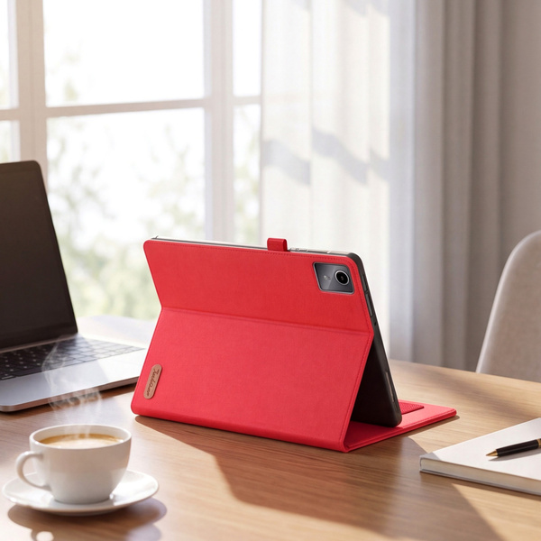 Etui z klapką do Lenovo Idea Tab 11" TB336FU TB336ZU ZAFR0378PL - czerwone