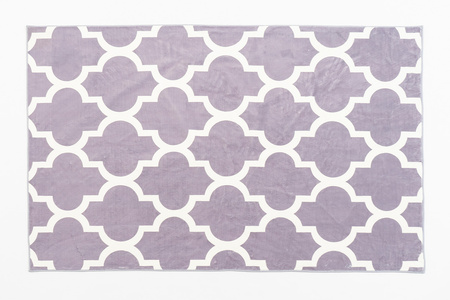 NOVO Strado modern carpet for living room delicate grey velvet pattern Morocco Grey 140x200 cm