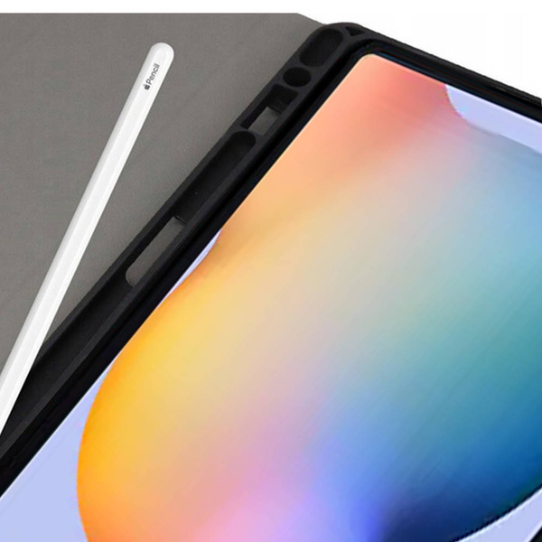 Puzdro s klávesnicou Bluetooth na Galaxy Tab S6 Lite 10, čierne - ochranné so stojanom