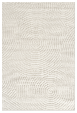 Dywan 140x200 do salonu pętelkowy duży japandi nowoczesny ciężki gruby POLO, szary