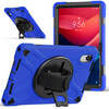 Puzdro Armor Strap na Lenovo Tab M11, tmavomodré - ochranné so stojanom, prístup k portom a tlačidlám