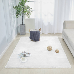 Koberec Rabbit 120x160 cm, biely - mäkký, príjemný na dotyk, do obývačky a spálne