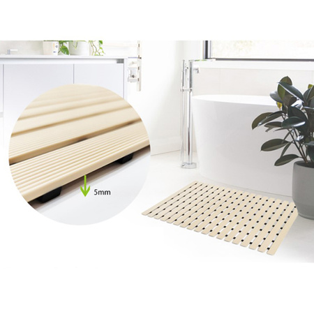 STRADO bathroom non-slip mat for shower wading pool sauna 43x60cm