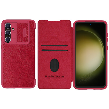 Nillkin QIN Pro Case for Samsung Galaxy S23 FE (Red)