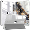 Etui Graficzne do Apple iPad 10.9 2022 Gen 10 / 11 2025 A16 Gen 11 z klapką, czarne - ochronne z podstawką
