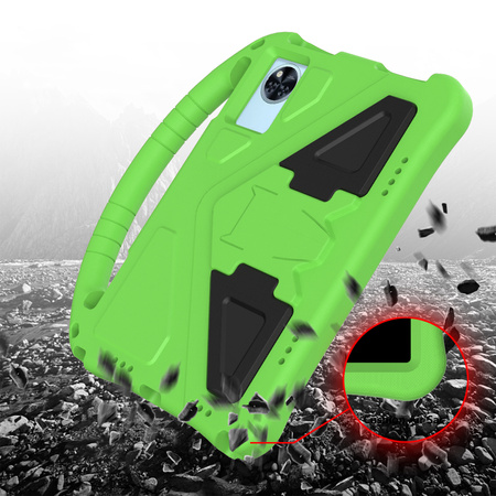 Etui FunColor do Lenovo Idea Tab 11" ZAFR0378PL TB336FU TB336ZU podstawka, zielone