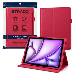 Etui z klapką do Apple iPad Air 11 M4 M3 M2 2026/ 25/ 24 gen. 8/ 7/ 6 - różowe