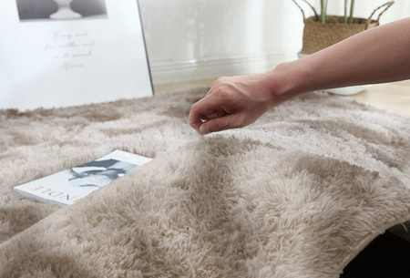 Shaggy Ombre Strado 160x160 round carpet OmbreCamel (Beige)
