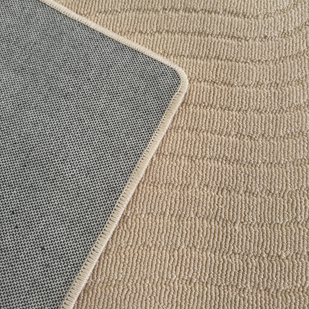 Dywan 140x200 do salonu pętelkowy duży japandi nowoczesny ciężki gruby POLO, beżowy