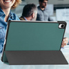 Puzdro Smart na Samsung Galaxy Tab S11 11 SM SMX736 s klapkou, zelené - ochranné so stojanom