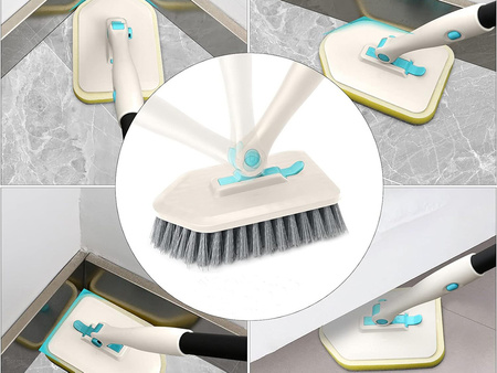 Multifunctional brush 3in1 set microfibre brush sponge multifunctional brush