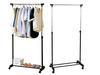 Clothes hanger on wheels, stand, wardrobe