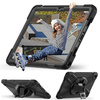 Puzdro Shockproof na Samsung Galaxy Tab A9 Plus 11 2023 X210 X215 X216, čierne - ochranné so stojanom