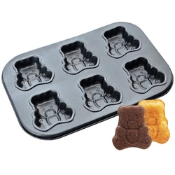 Cookie Mold Steel Bears 26,5 cm