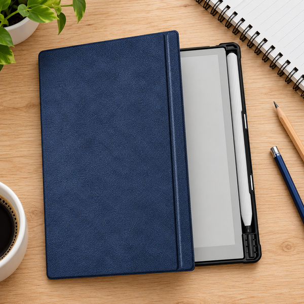 Etui Clear Pencil Onyx Boox Go 10.3 - Navy
