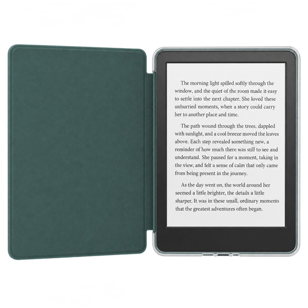 Etui Acrylic do Kindle Paperwhite 6 / Kindle Paperwhite Colorsoft / Signature Edition 2024 7, zielone - ochronne