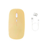 Bluetooth Wireless Computer Mouse + Radio (Yellow)