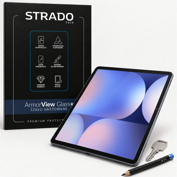 Tvrdené sklo na Galaxy Tab S10 Plus 12.4 X820 - ochrana displeja 9H, plné krytie, oleofóbne